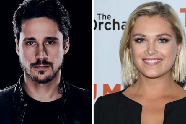 Питер Гадиот и Элайза Тейлор сыграли в сериале «Квантовый скачок»